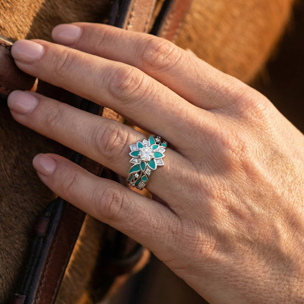Garden Orchestra Ring - Moissanite - Serene Western