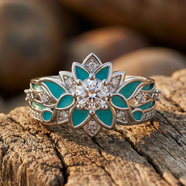 Garden Orchestra-ring - Moissanite