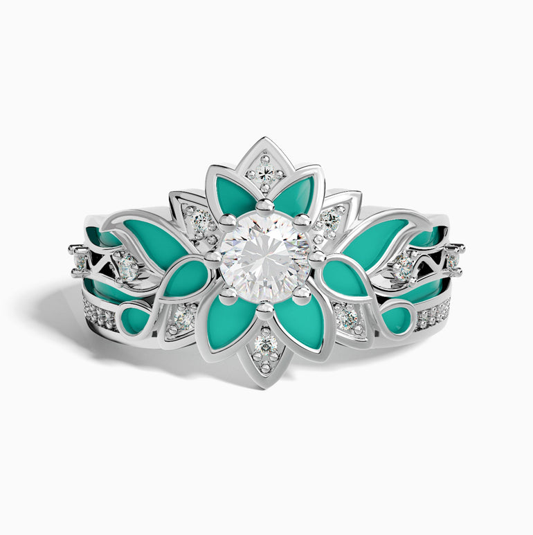 Garden Orchestra Ring - Moissanite - Serene Western