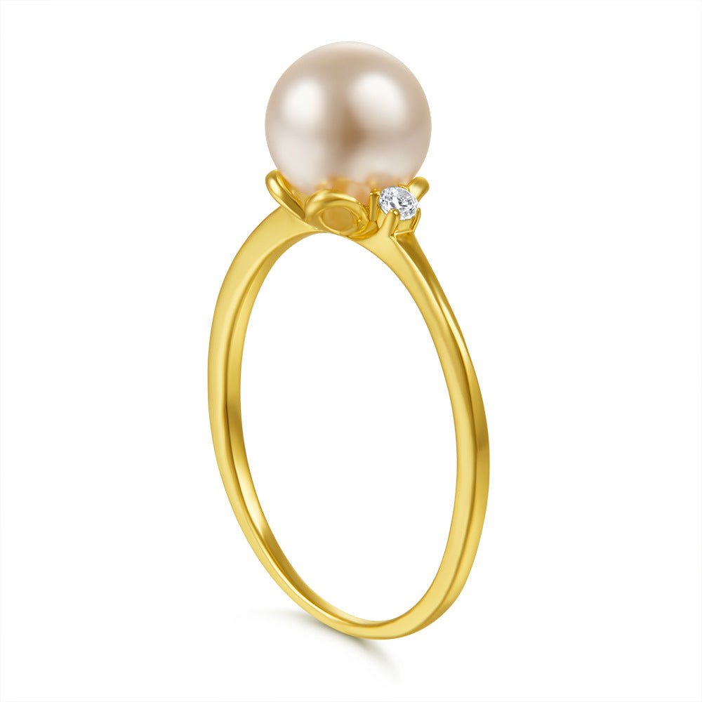 Golden Dot Ring - Serene Western