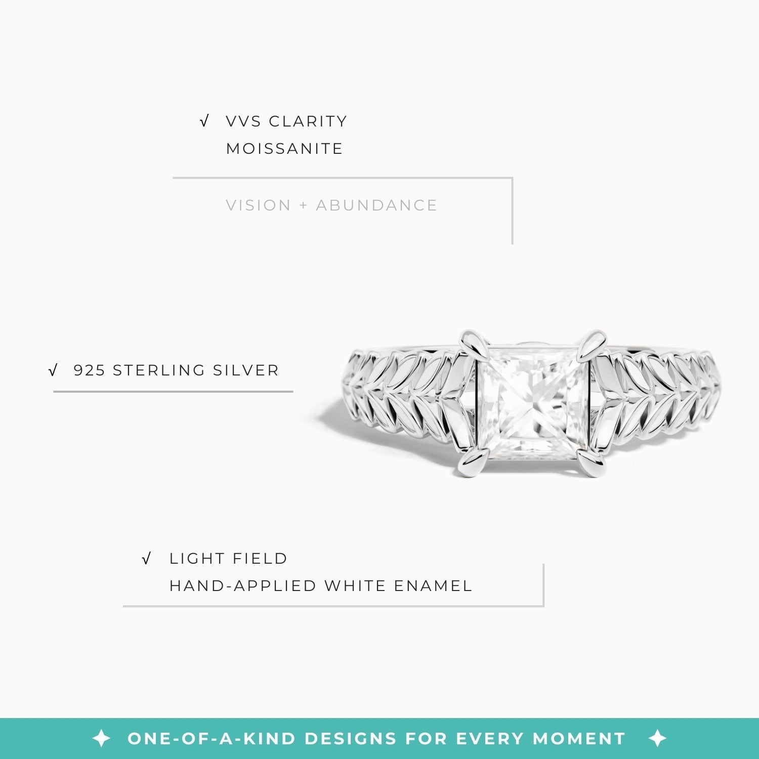 Golden Harvest Ring - Moissanite - Serene Western