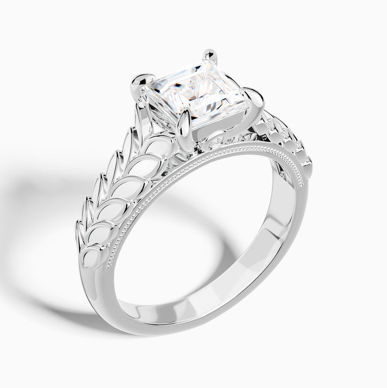 Golden Harvest Ring - Moissanite - Serene Western