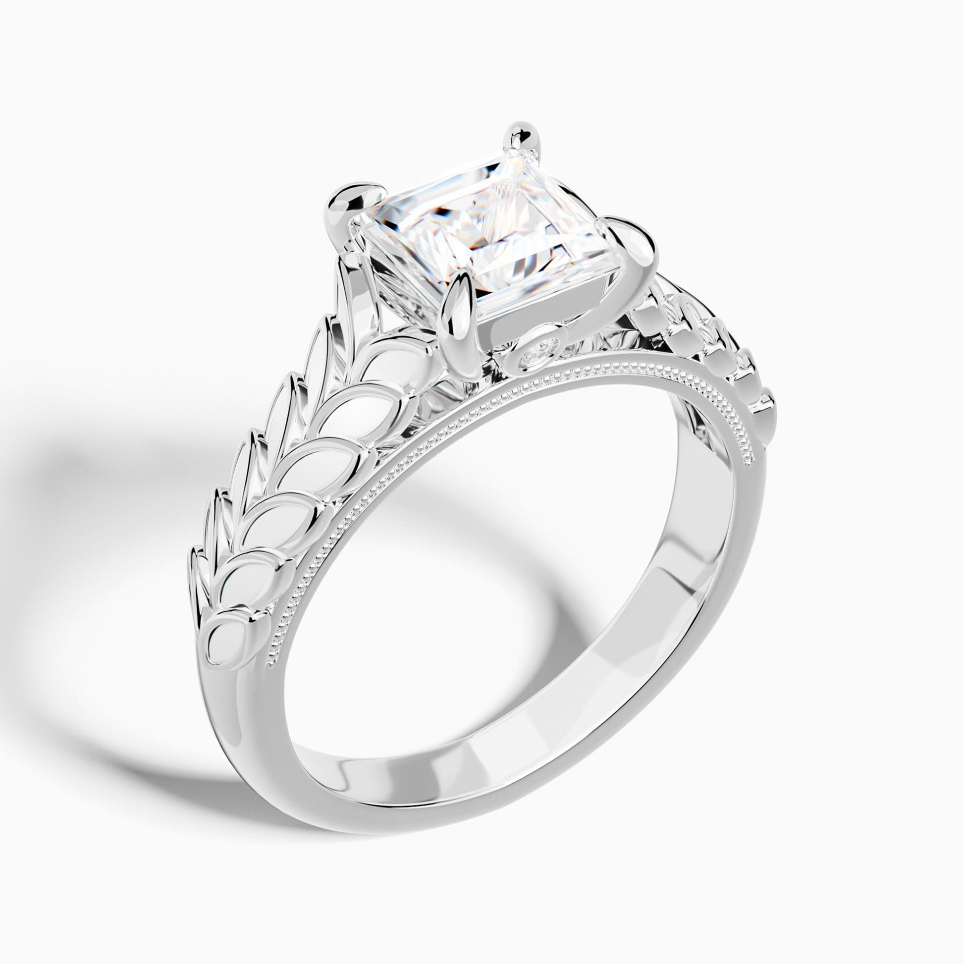 Golden Harvest Ring - Moissanite - Serene Western