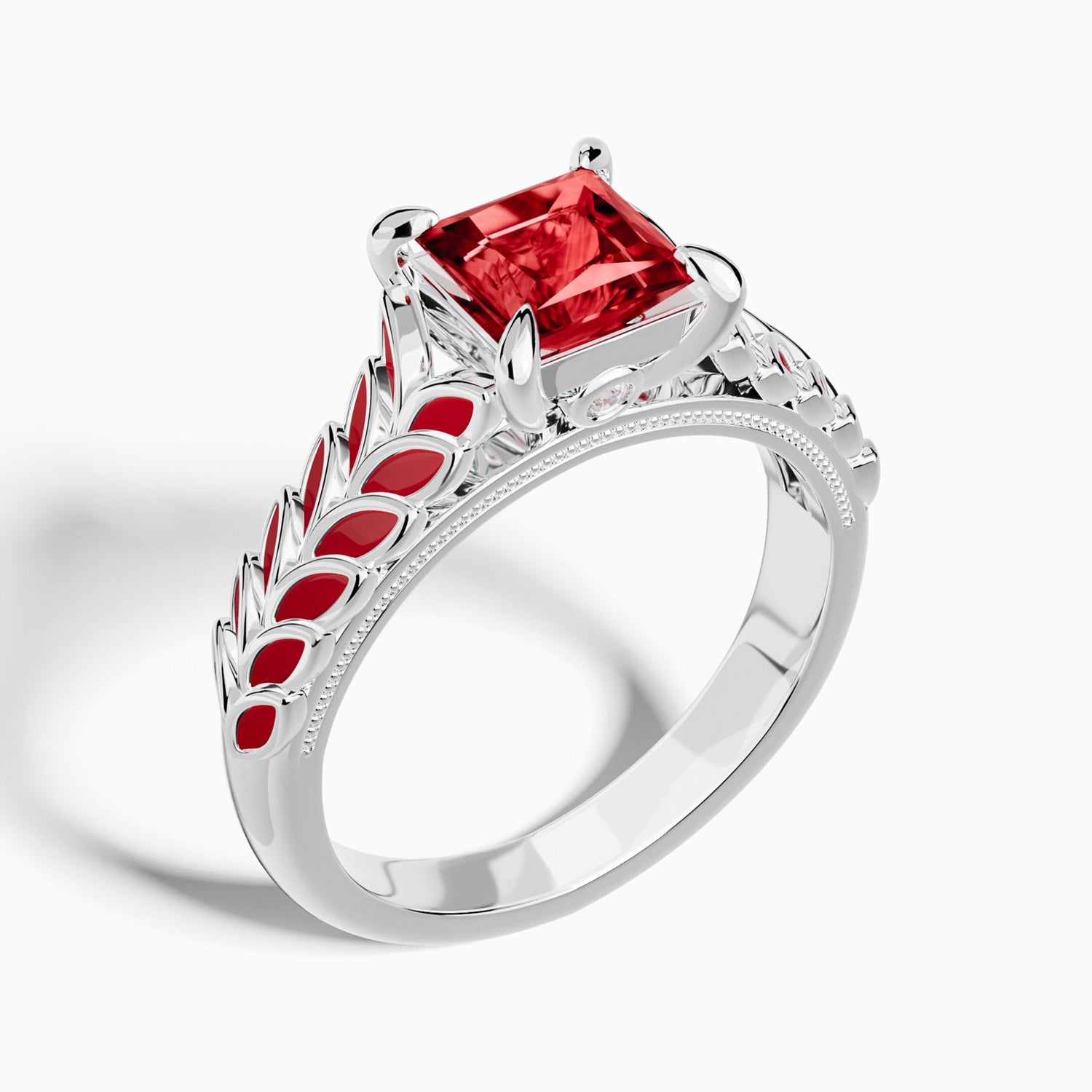 Golden Harvest Ring - Ruby - Serene Western