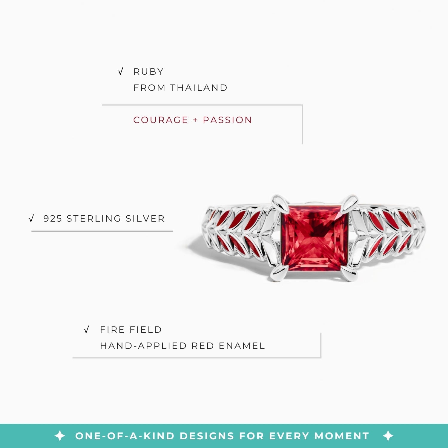 Golden Harvest Ring - Ruby - Serene Western