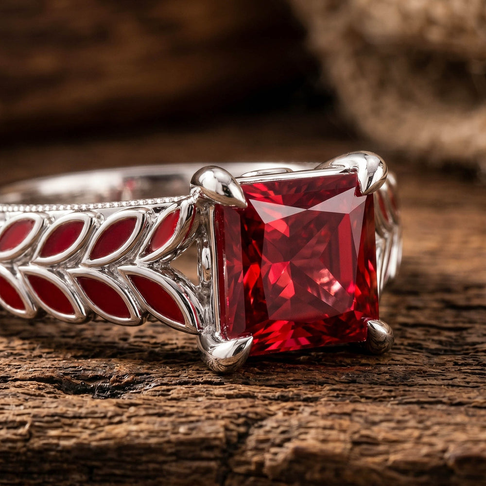 Golden Harvest Ring - Ruby - Serene Western