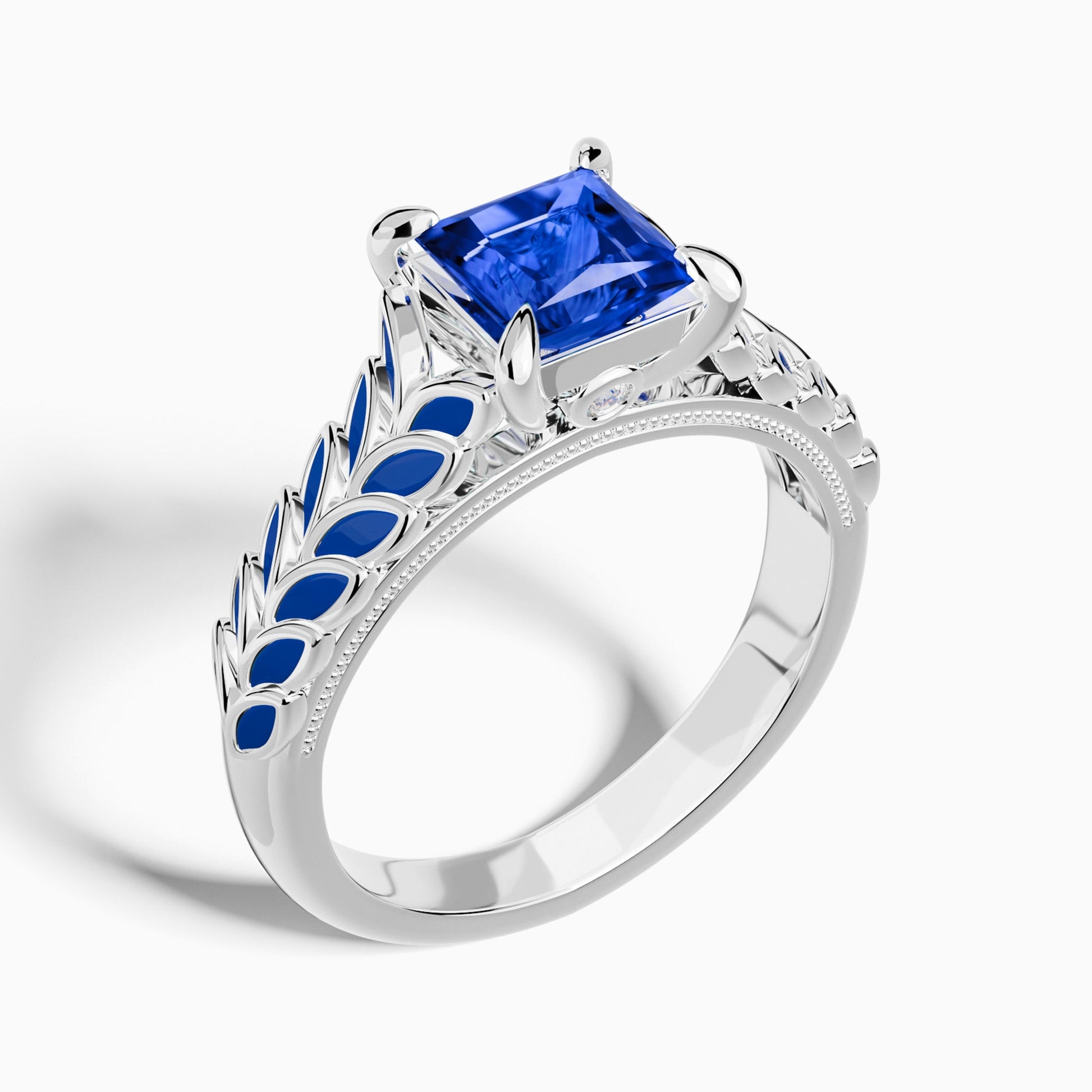 Golden Harvest Ring - Sapphire - Serene Western