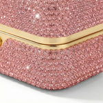 Gorgeous Pink Crystal Ring Box - Serene Western