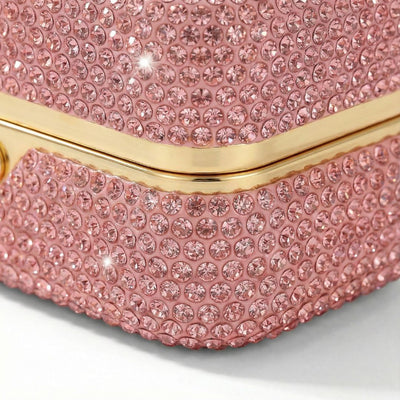 Gorgeous Pink Crystal Ring Box - Serene Western