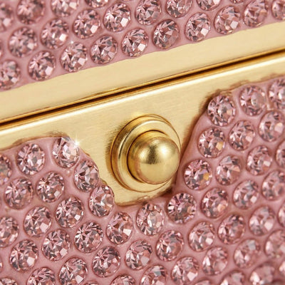 Gorgeous Pink Crystal Ring Box - Serene Western