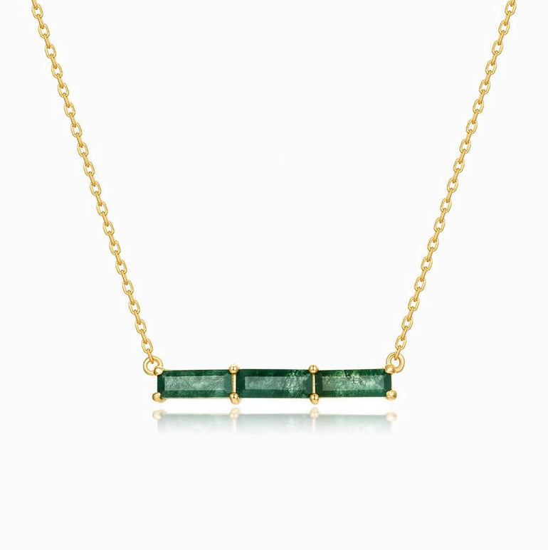 Green Muse Necklace - Serene Western