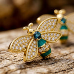 Hive Echo Earrings - Aquamarine - Serene Western thumbnail