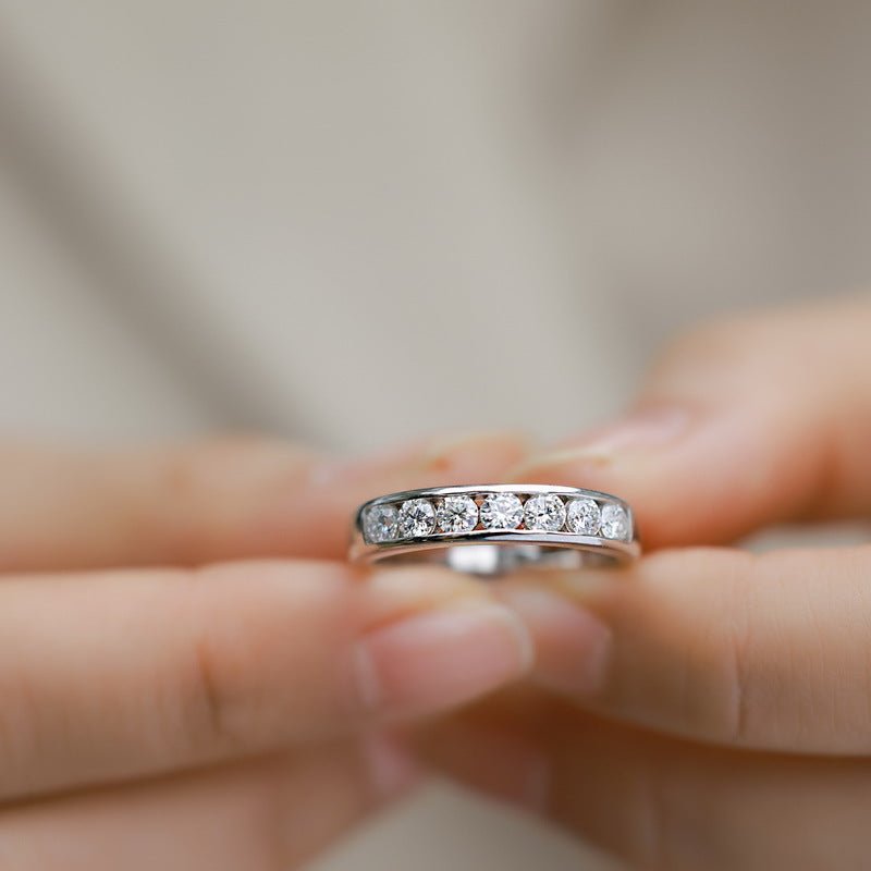 Infinity Glow Ring - Moissanite - Serene Western