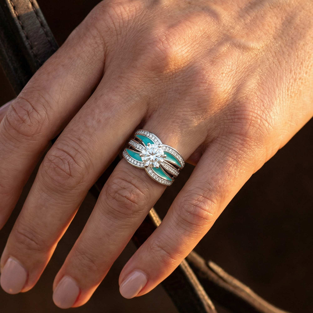 Intersect Radiance Ring - Moissanite - Serene Western