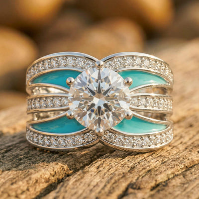 Intersect Radiance Ring - Moissanite