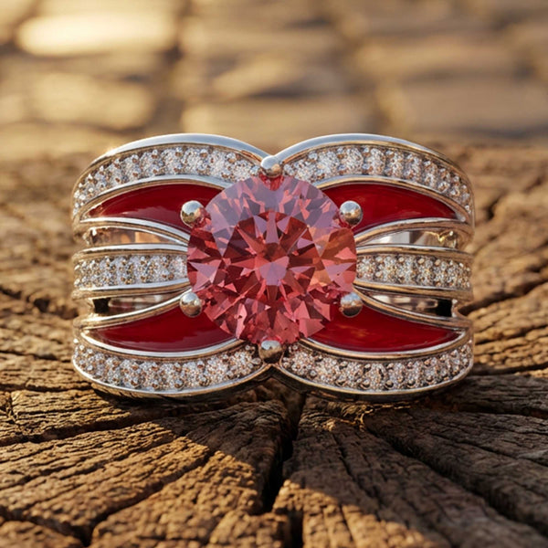Schnittpunkt Strahlungsring - Rubin