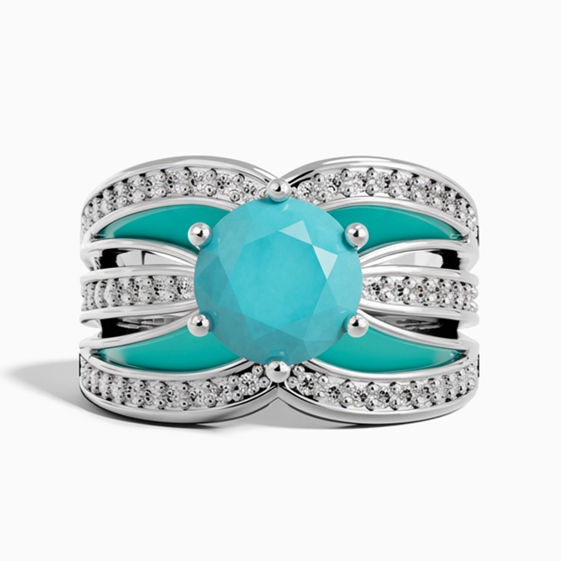 Intersect Radiance Ring - Turquoise - Serene Western