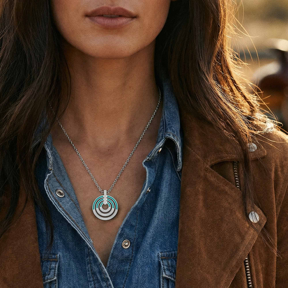 Jane's Bullseye Necklace - Serene Western
