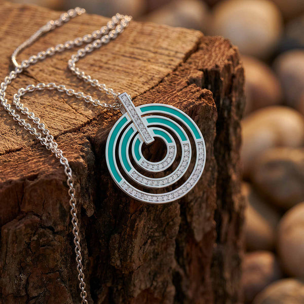 Jane's Bullseye Necklace