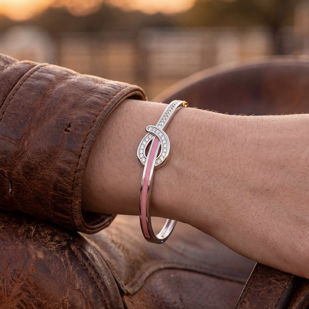 Knotted Power Bracelet - Pink - Serene Western