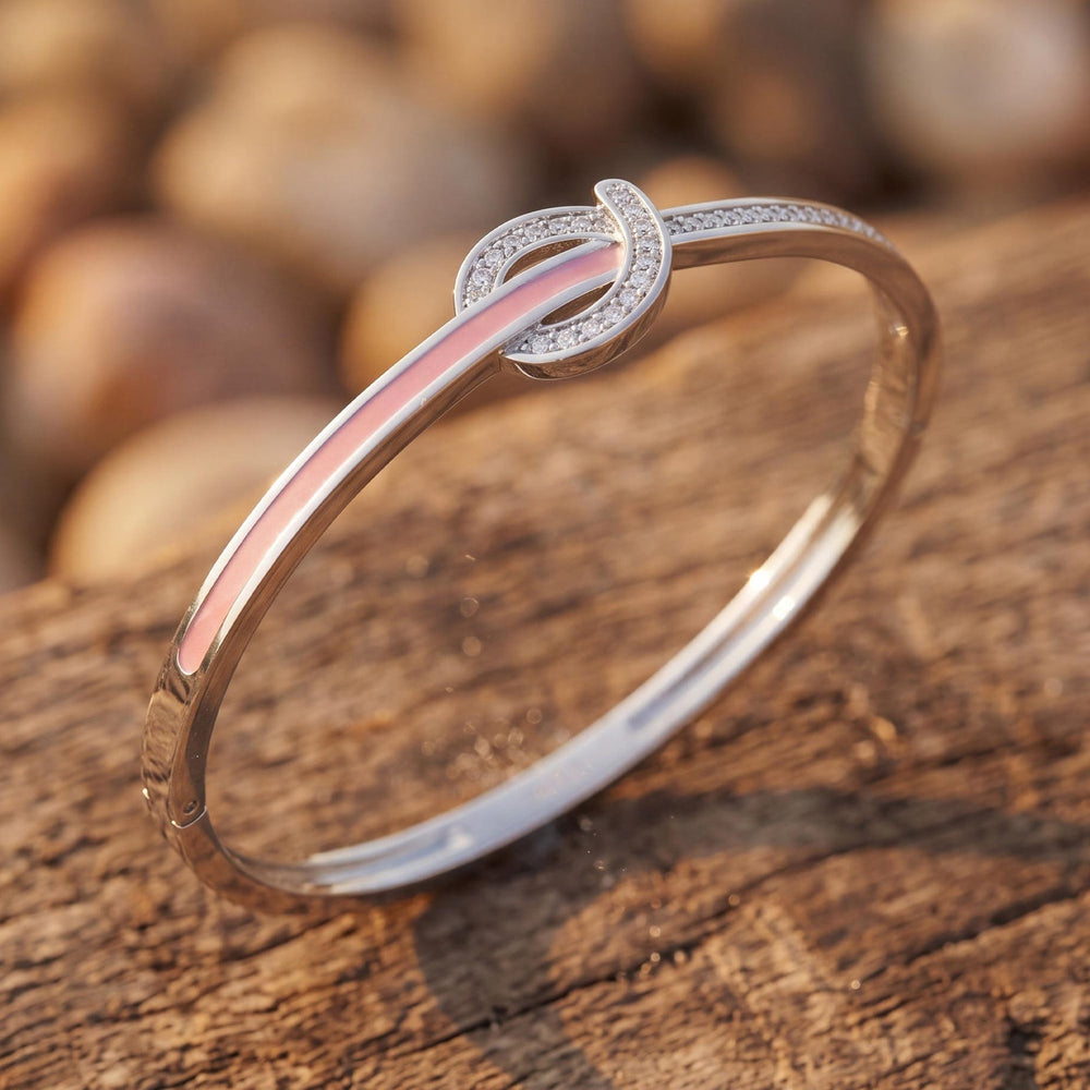 Knotted Power Bracelet - Pink - Serene Western