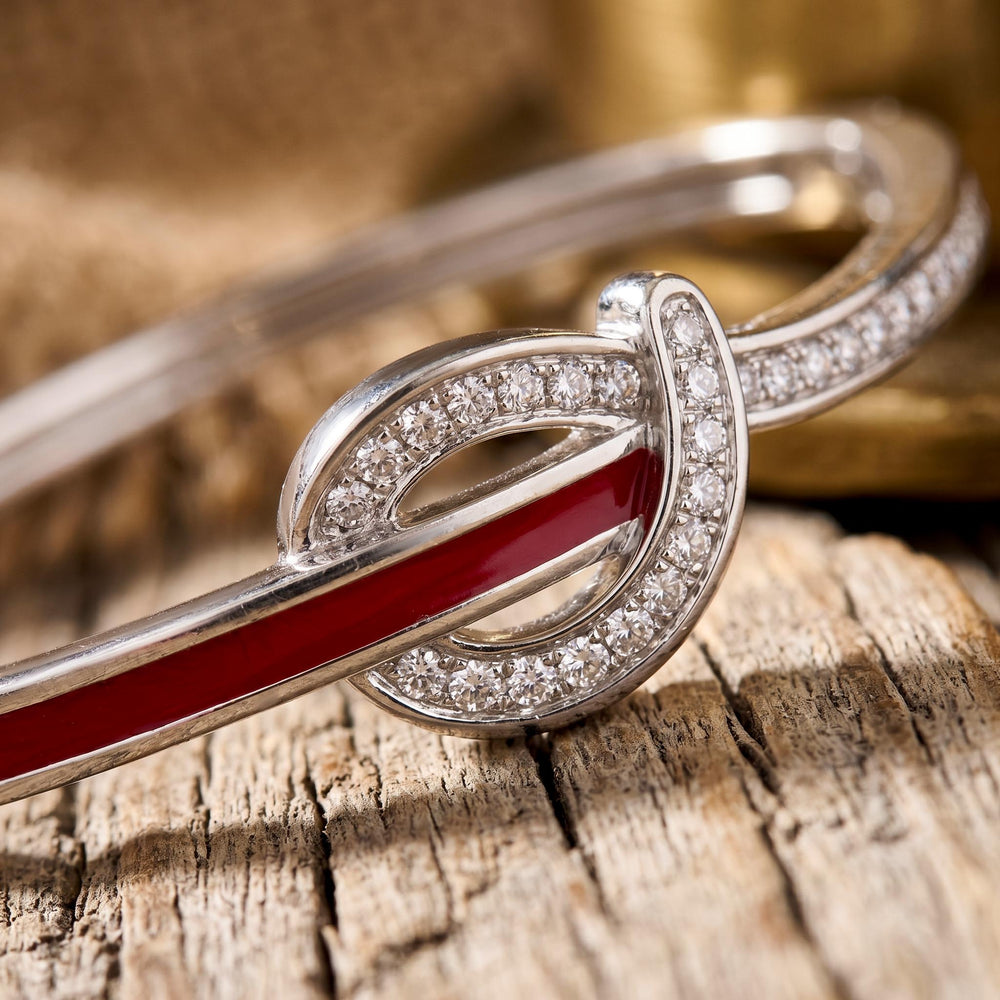 Knotted Power Bracelet - Red - Serene Western