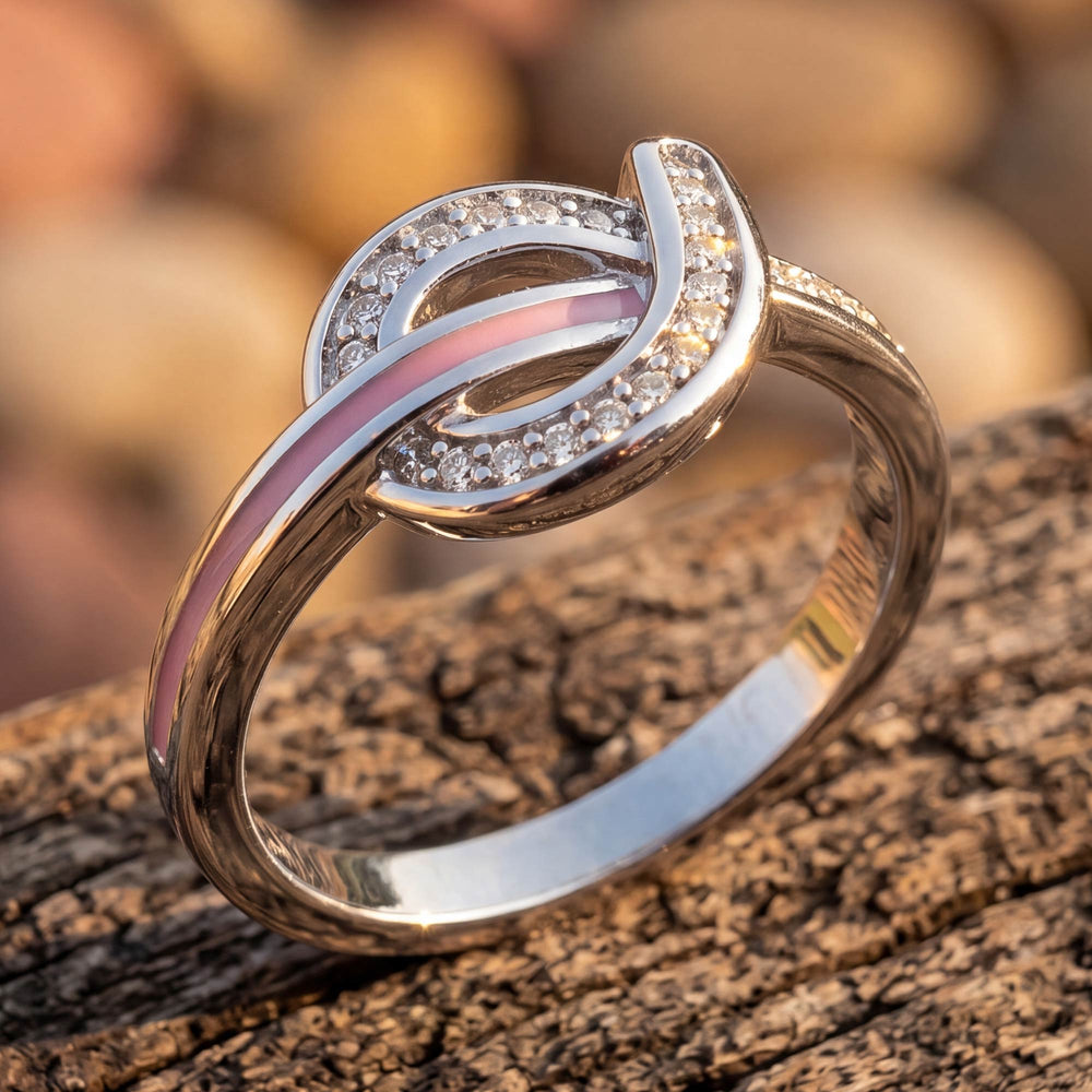 Knotted Power Ring - Pink - Serene Western