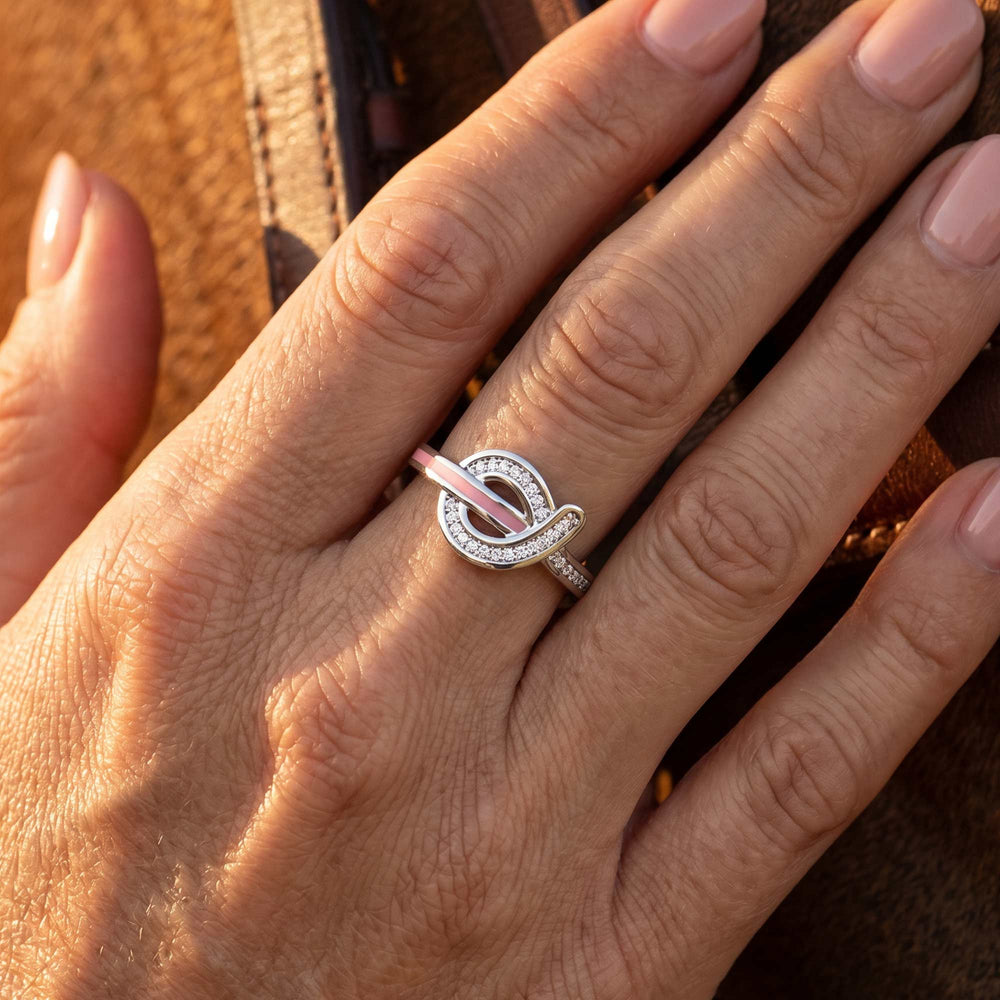 Knotted Power Ring - Pink - Serene Western