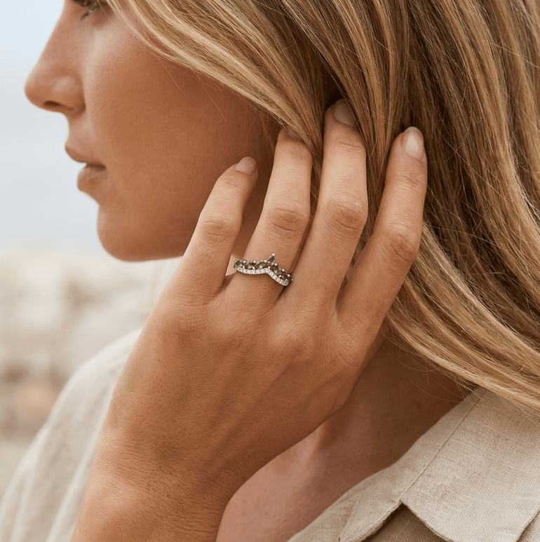 Leaf Embrace Ring - Serene Western