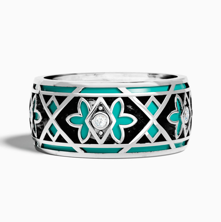 Legacy Guardian Ring - Moissanite - Serene Western