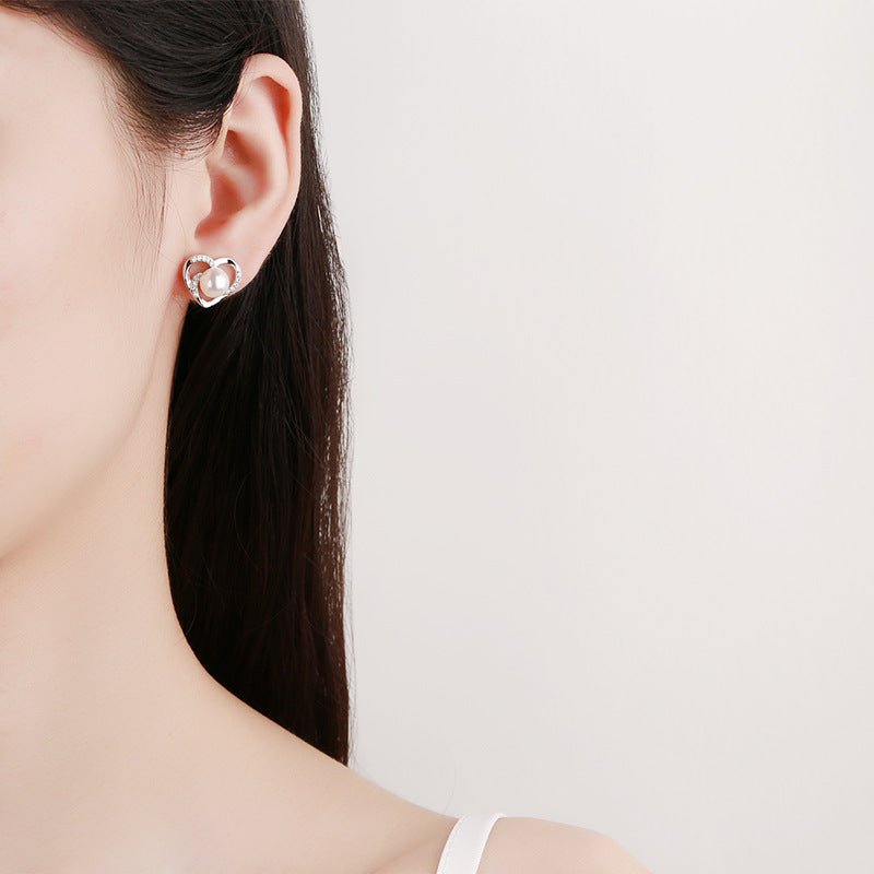 Linked Hearts Earrings - Serene Western