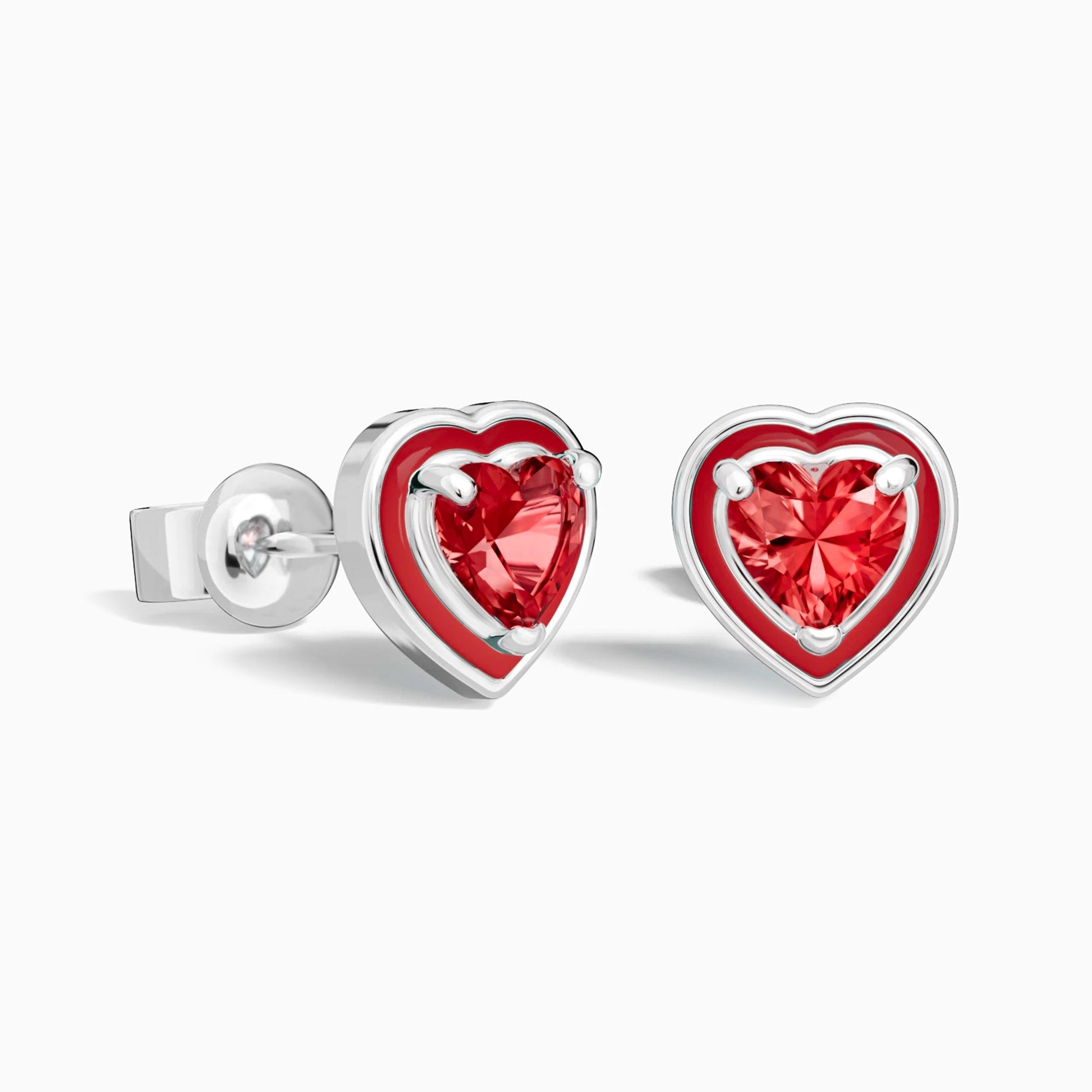 Loyal Heart Earrings - Ruby - Serene Western