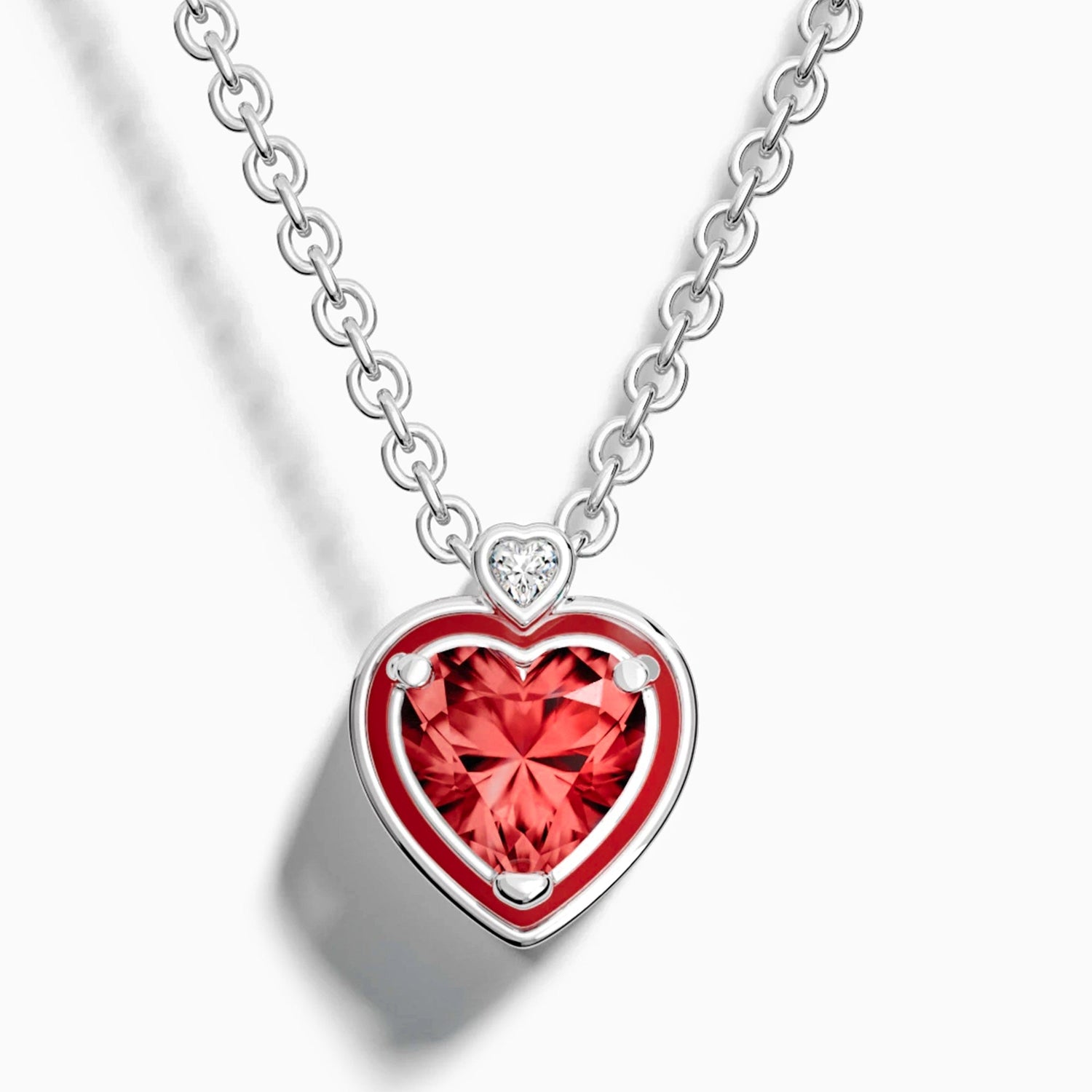 Loyal Heart Necklace - Ruby - Serene Western