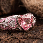 Loyal Heart Ring - Rose Quartz - Serene Western thumbnail