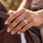 Loyal Heart Ring - Rose Quartz - Serene Western thumbnail
