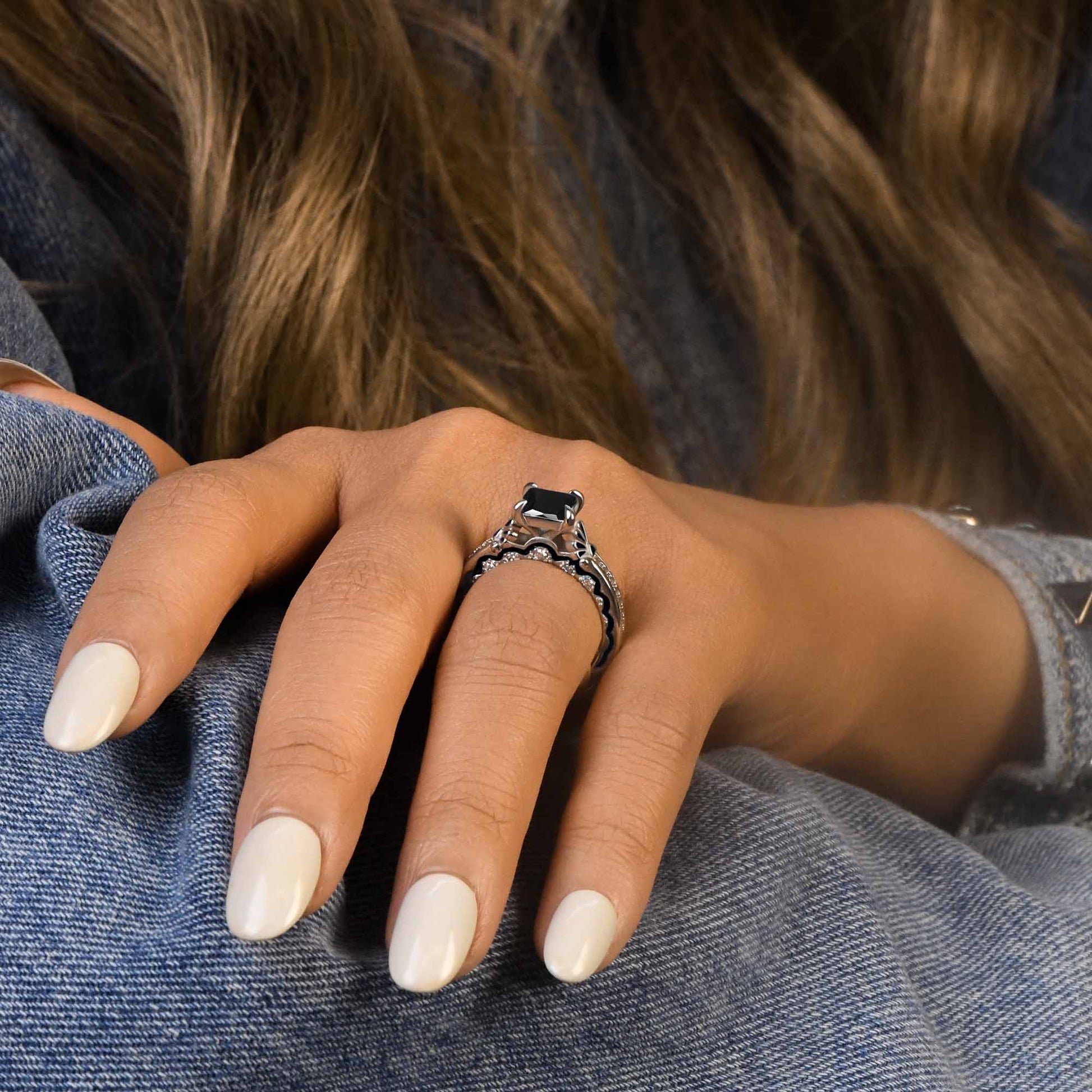 Lumen Crest Ring - Black Onyx - Serene Western