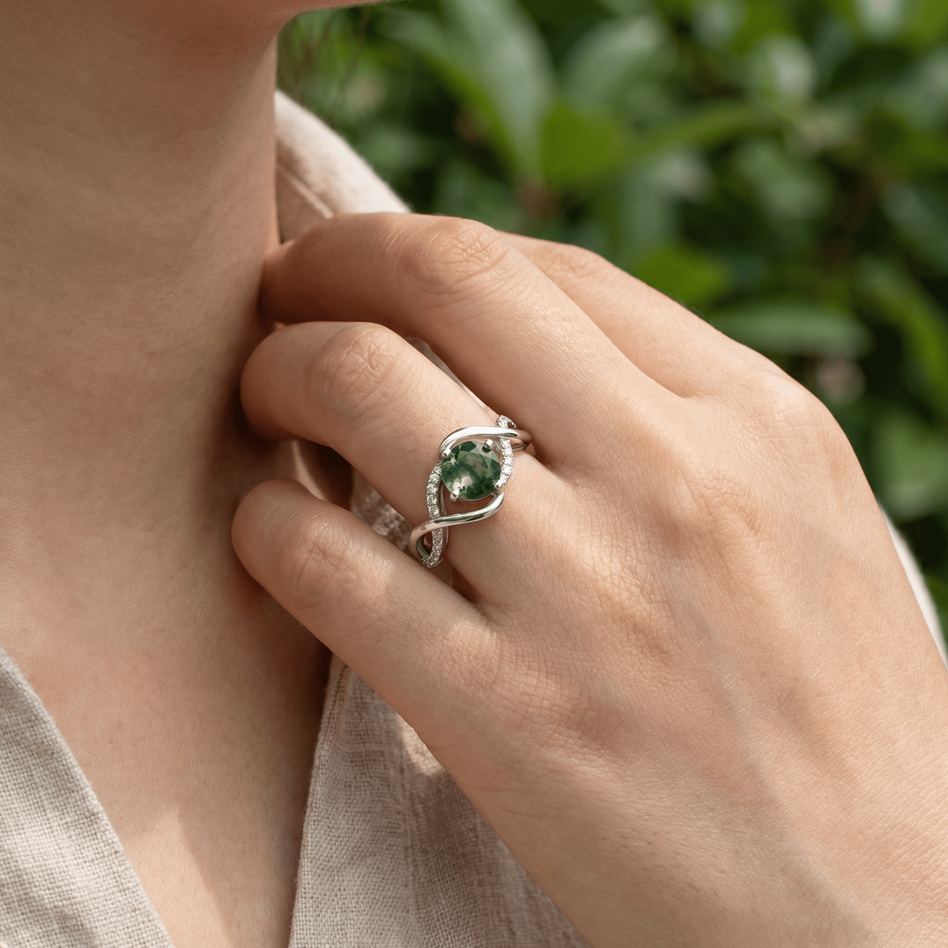 Meadow Promise Ring - Serene Western