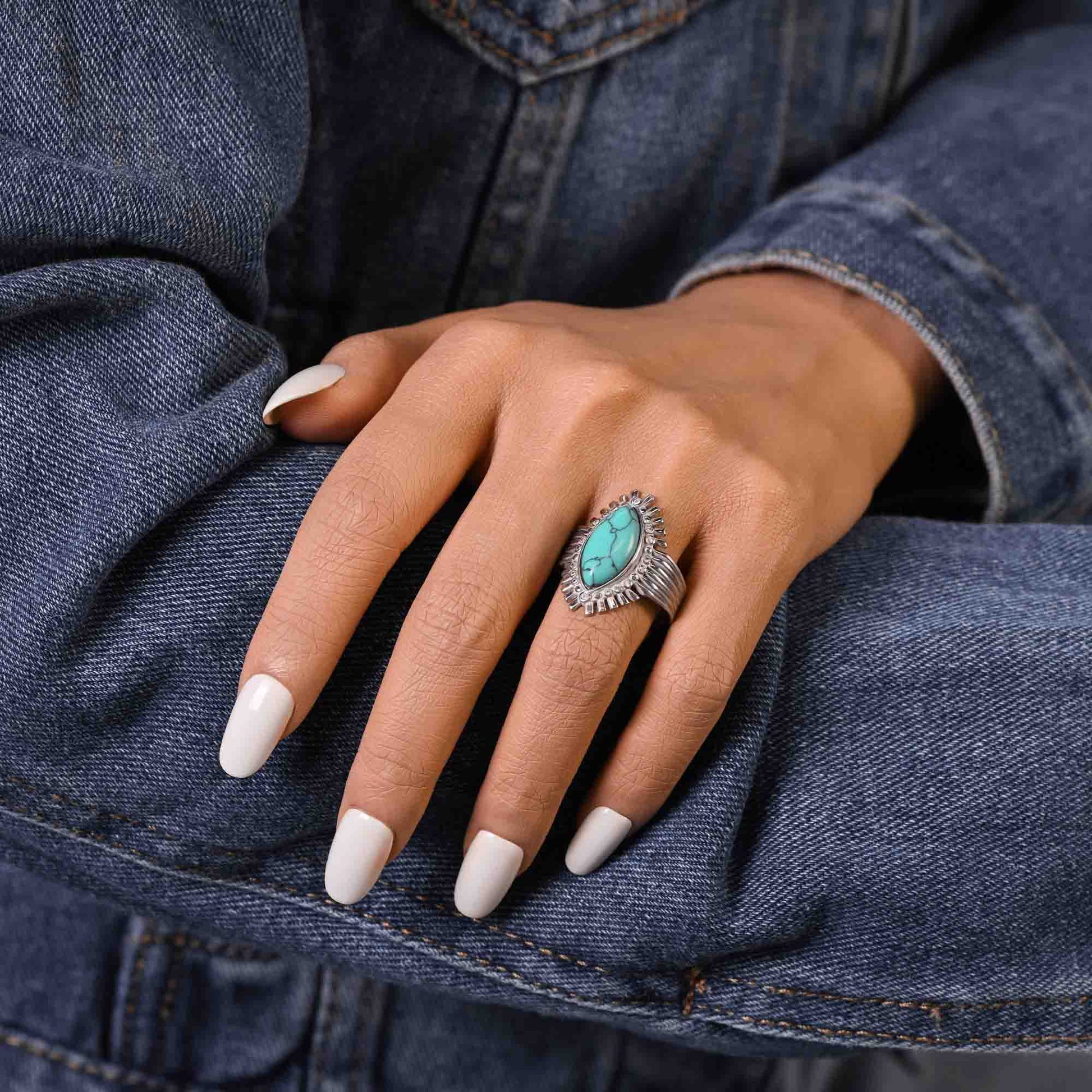 Meridian Spark Ring - Serene Western