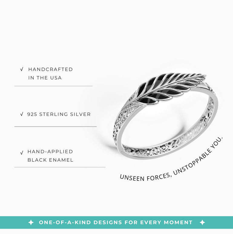 Mesa Quill Bracelet - Black - Serene Western