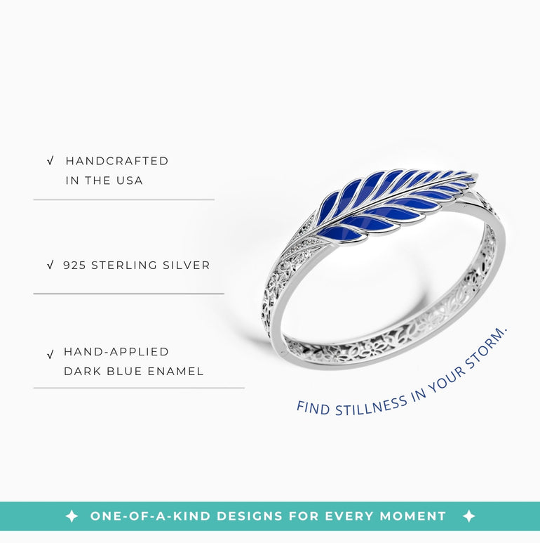 Mesa Quill Bracelet - Blue - Serene Western