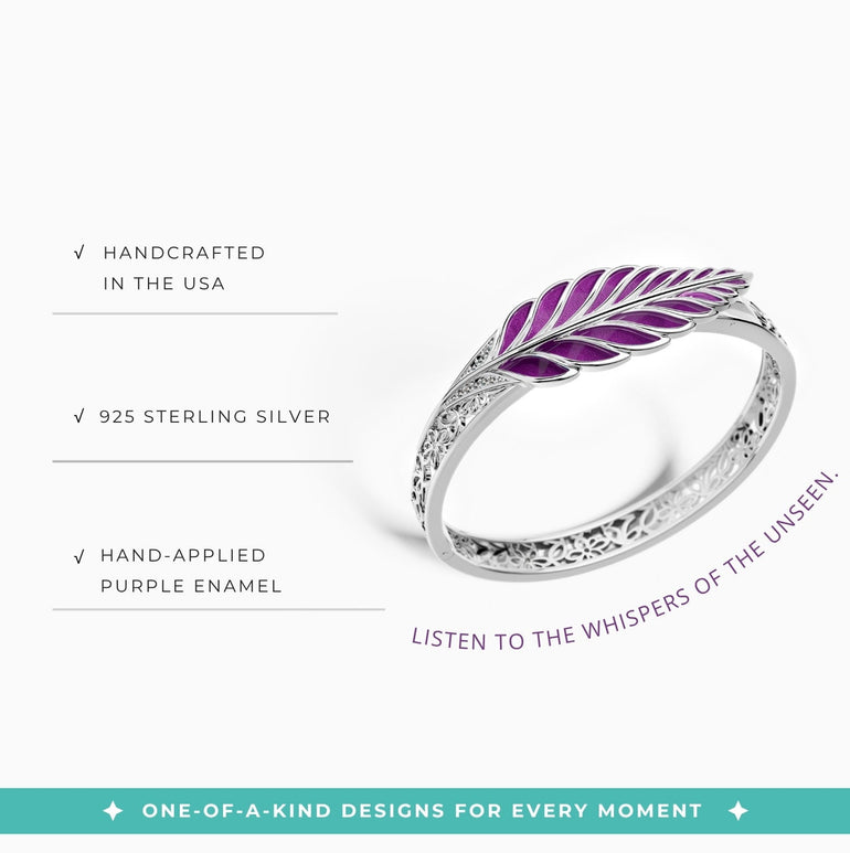 Mesa Quill Bracelet - Purple - Serene Western