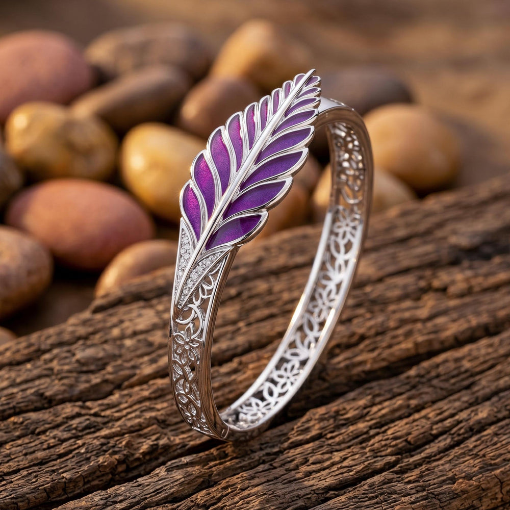 Mesa Quill Bracelet - Purple - Serene Western
