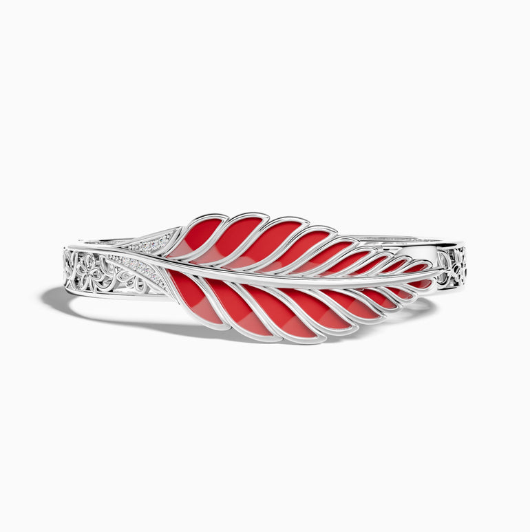 Mesa Quill Bracelet - Red - Serene Western