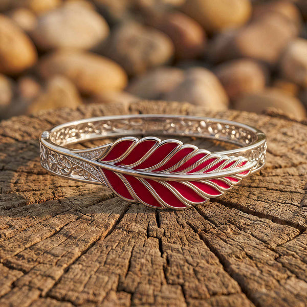 Mesa Quill Bracelet - Red