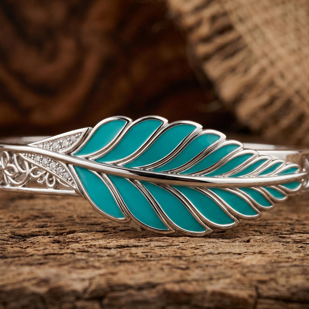 Mesa Quill Bracelet - Turquoise - Serene Western