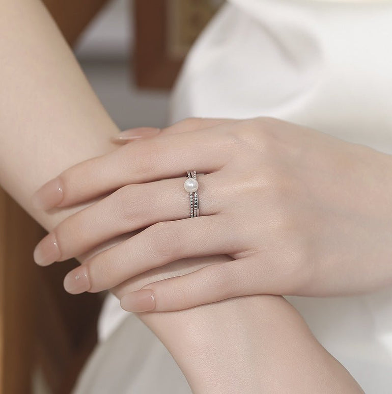 Milgrain Cuff Ring - Serene Western