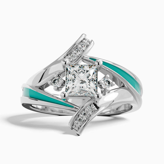 Milky Way Kiss Ring - Serene Western