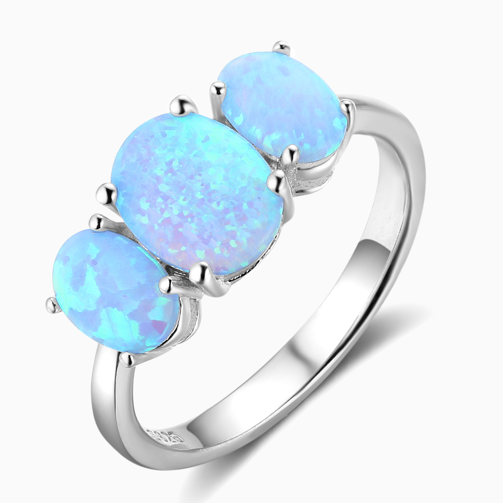 Moonlit Chorus Ring - Opal - Serene Western