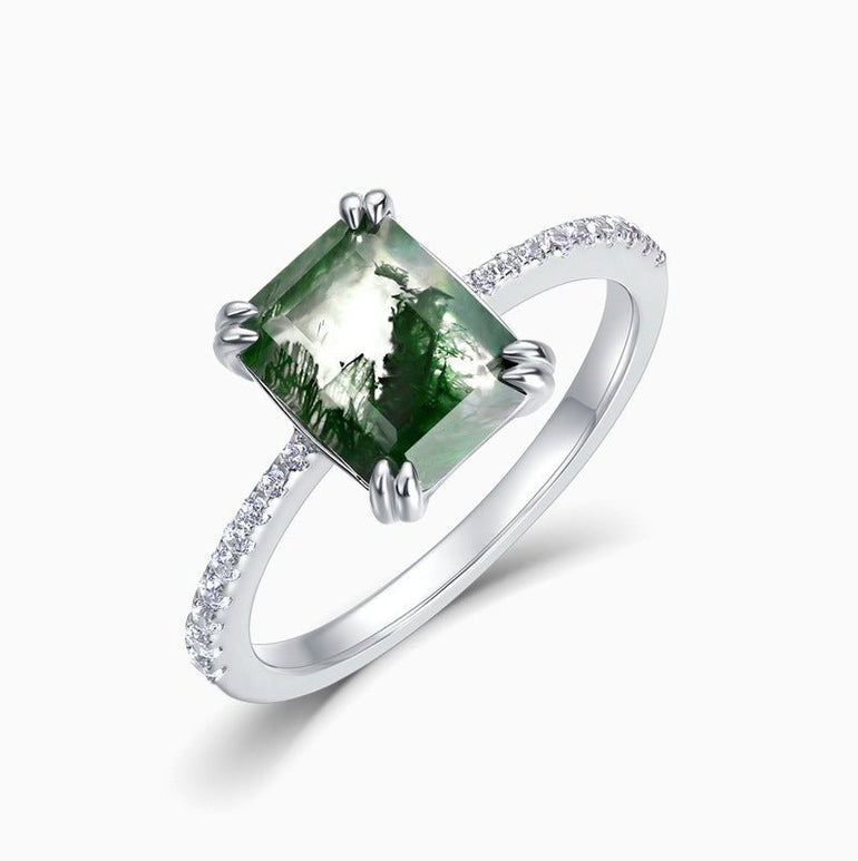 Moonlit Reflection Ring - Serene Western