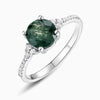Moss Moon Ring